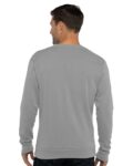 Next_Level_9002_Heather_Grey_Front_High_Model